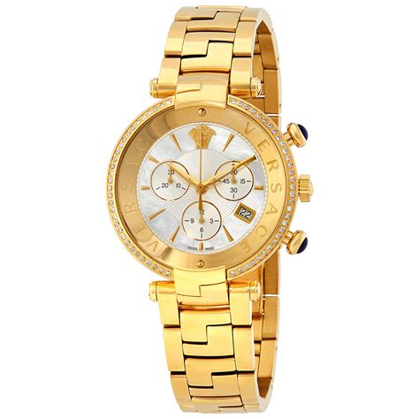 versace ladies diamond watch|versace chrono.